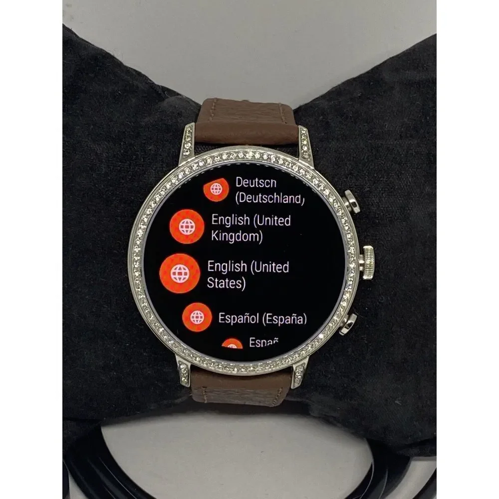 Fossil Gen 4 Authentic Digital Dial Smart Watch Custom Band FTW6013 AB362